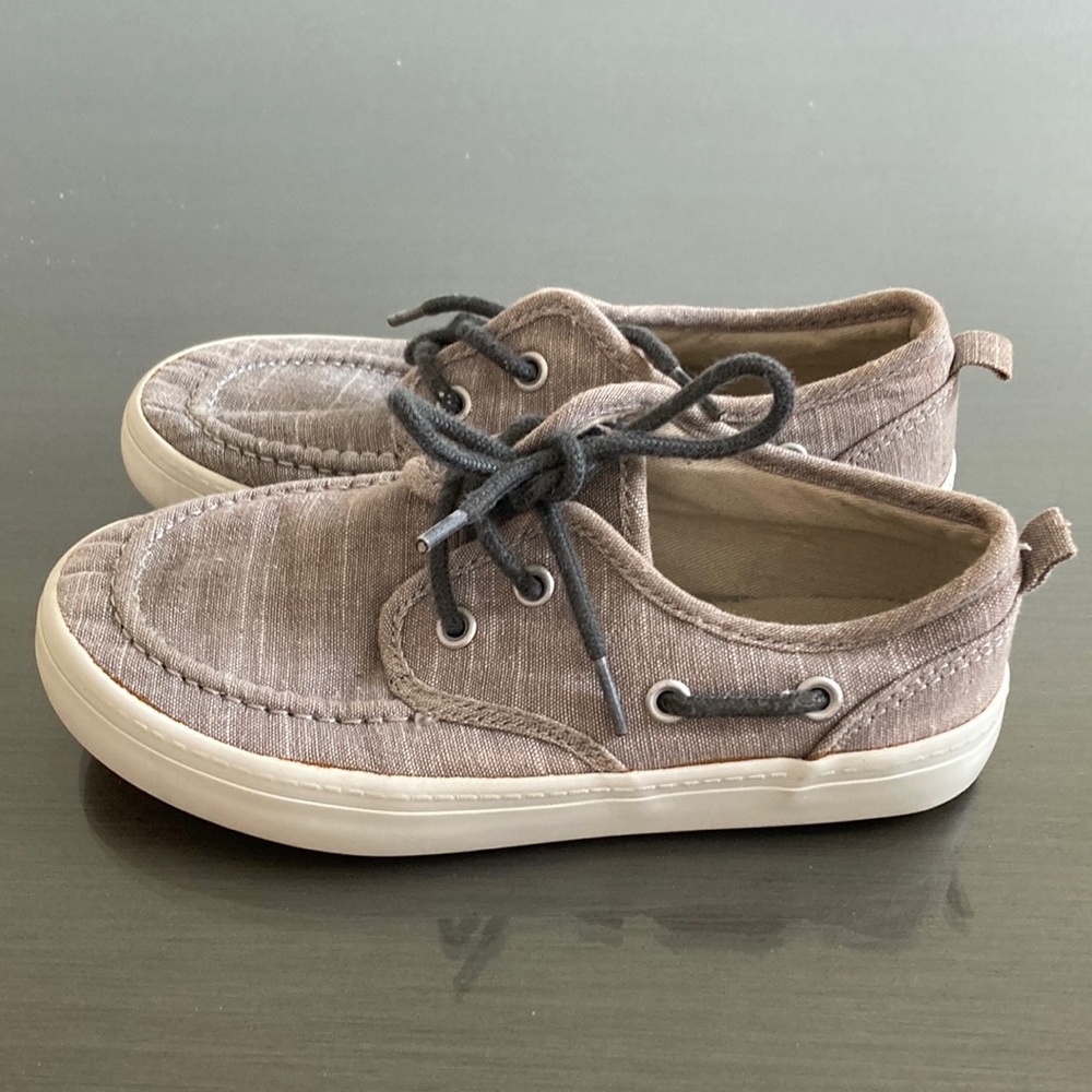 Boys vans grey size 13
